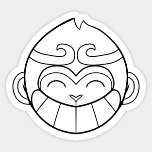 Monkie Kid Sticker